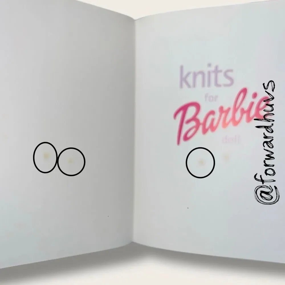 Knits for Barbie Doll – 75 Fabulous Fashions – Hardcover – First Edition